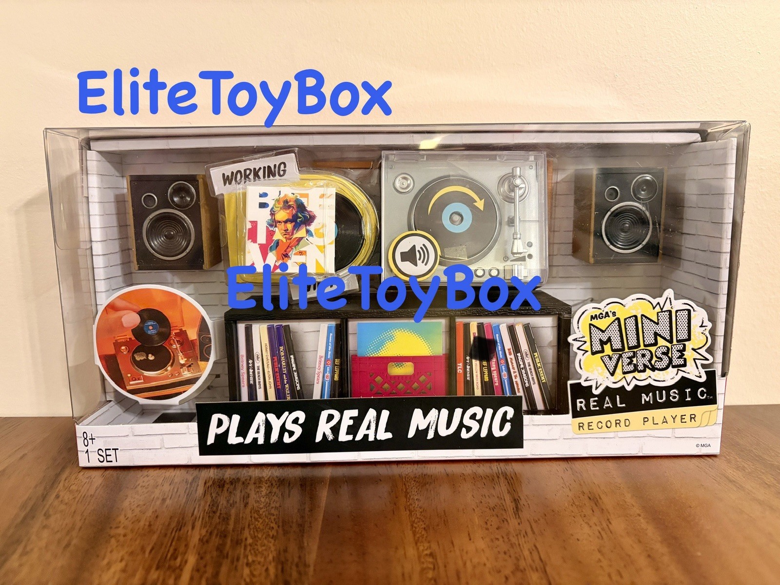 MGA&rsquo;s Miniverse Real Vinyl Music Record Player NEW SHIPS TODAY