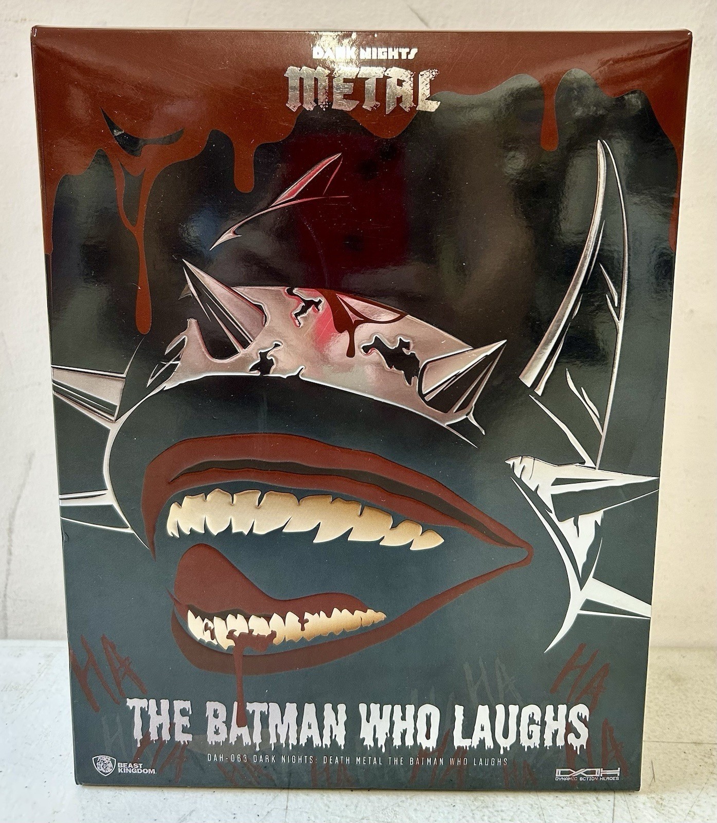 Batman Death Metal Action Figure Beast Kingdom Batman Who Laughs DAH-032 New