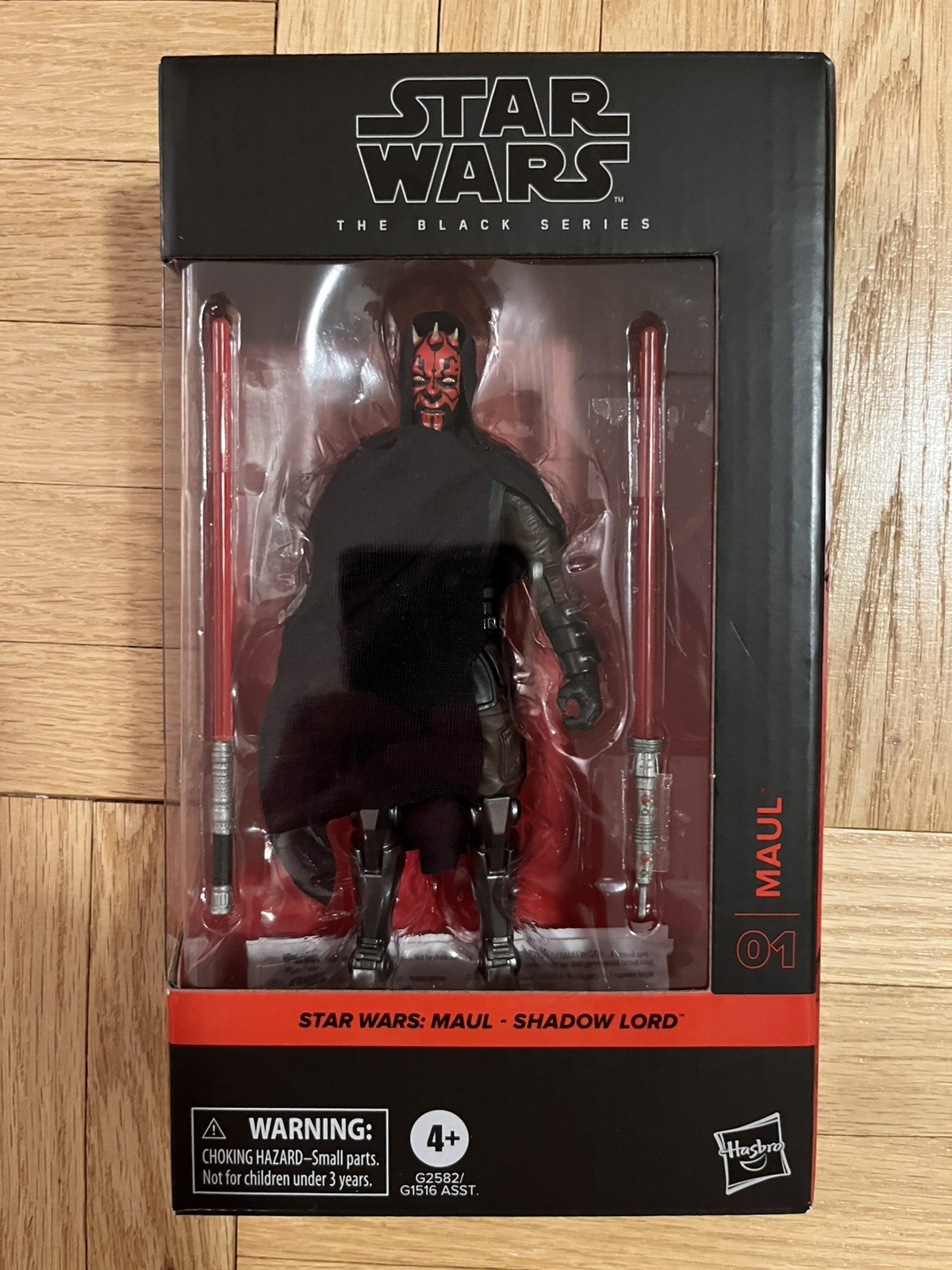 Hasbro Star Wars The Black Series Maul Shadow Lord 6” Action Figure