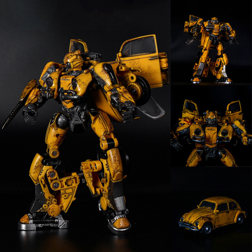 Transformers G1 Bumblebee Battle Damaged Paint Beetle Autobot 8.3&Prime; Action Figure