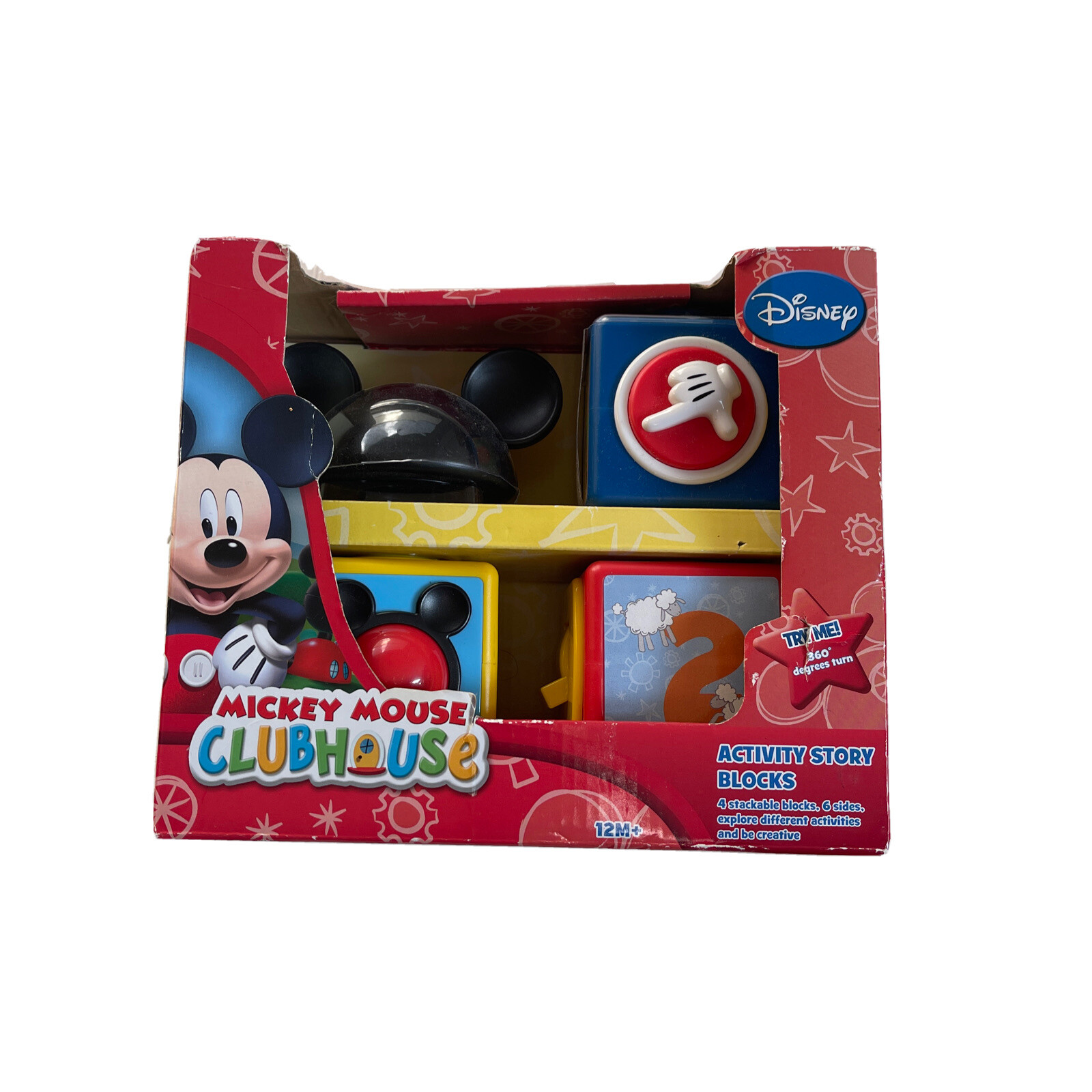 Disney&rsquo;s Mickey Mouse Clubhouse Activity Story Blocks 12 month