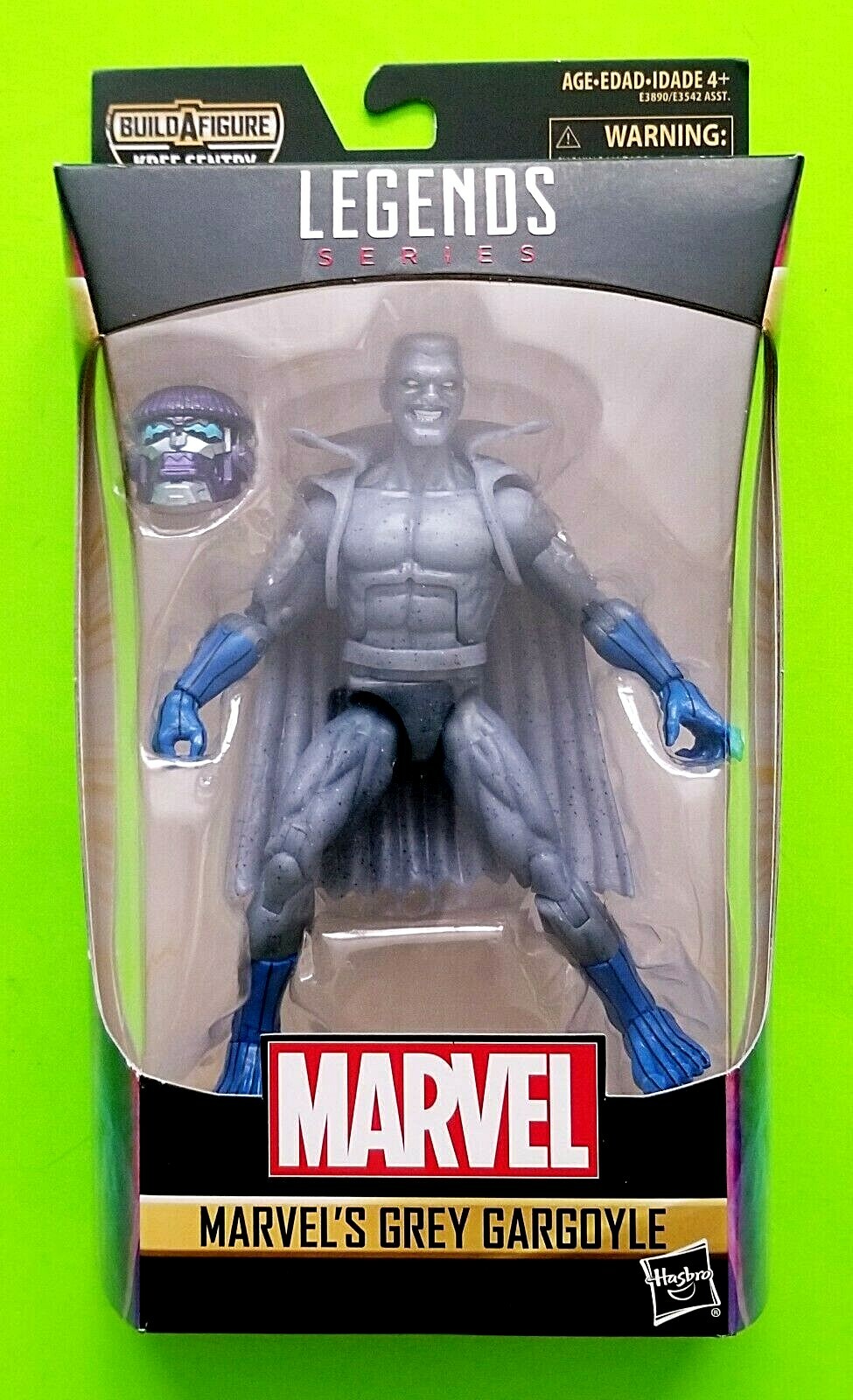 Marvel Legends Captain Marvel Series Grey Gargoyle (Kree Sentry BAF) – NEW