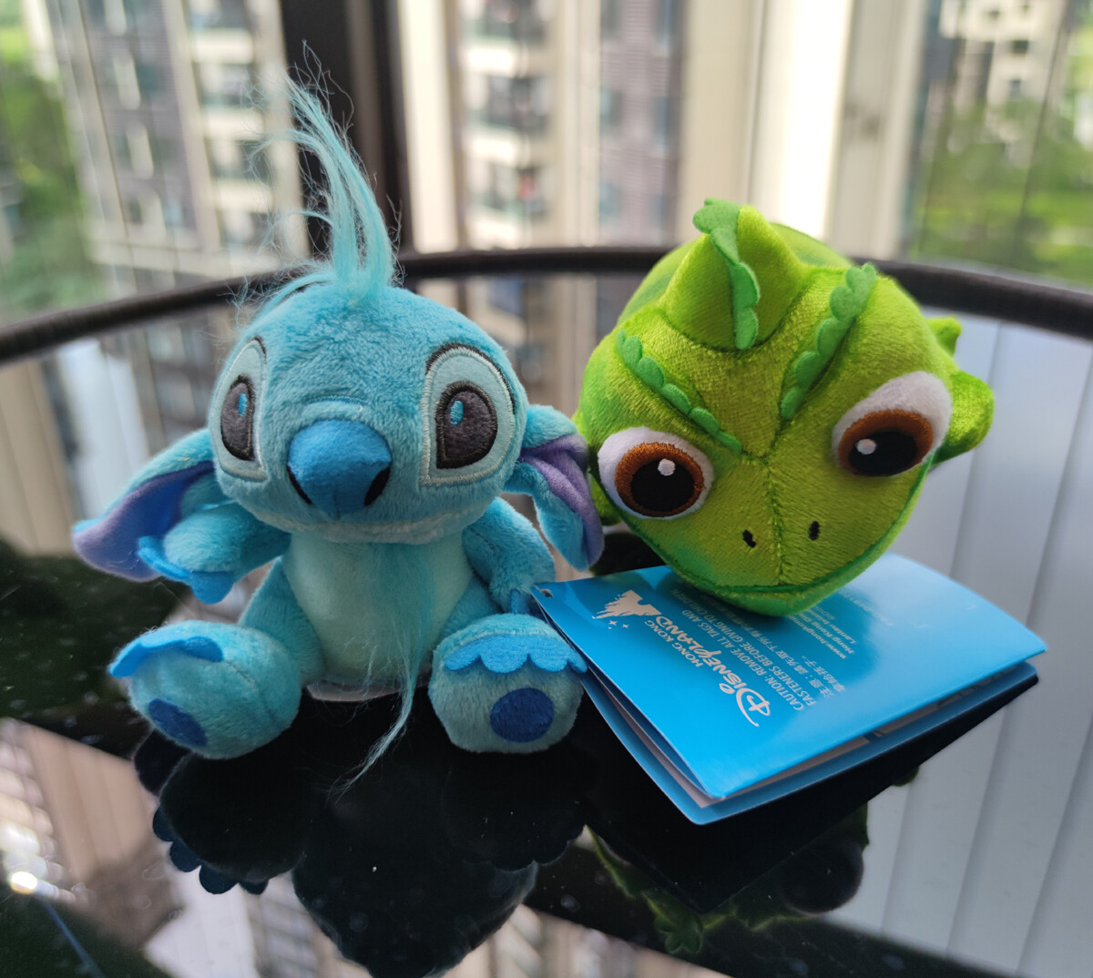 Disney Ratatouille Tangled Pascal stitch Oswald Magnetic Shoulder Plush