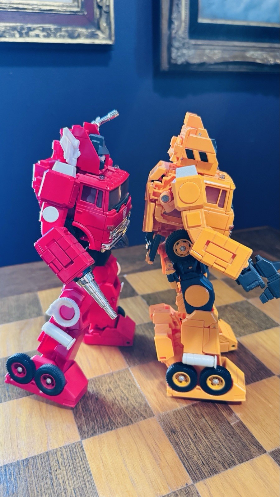 Transformers Master Piece Inferno and Grapple Authentic Loose