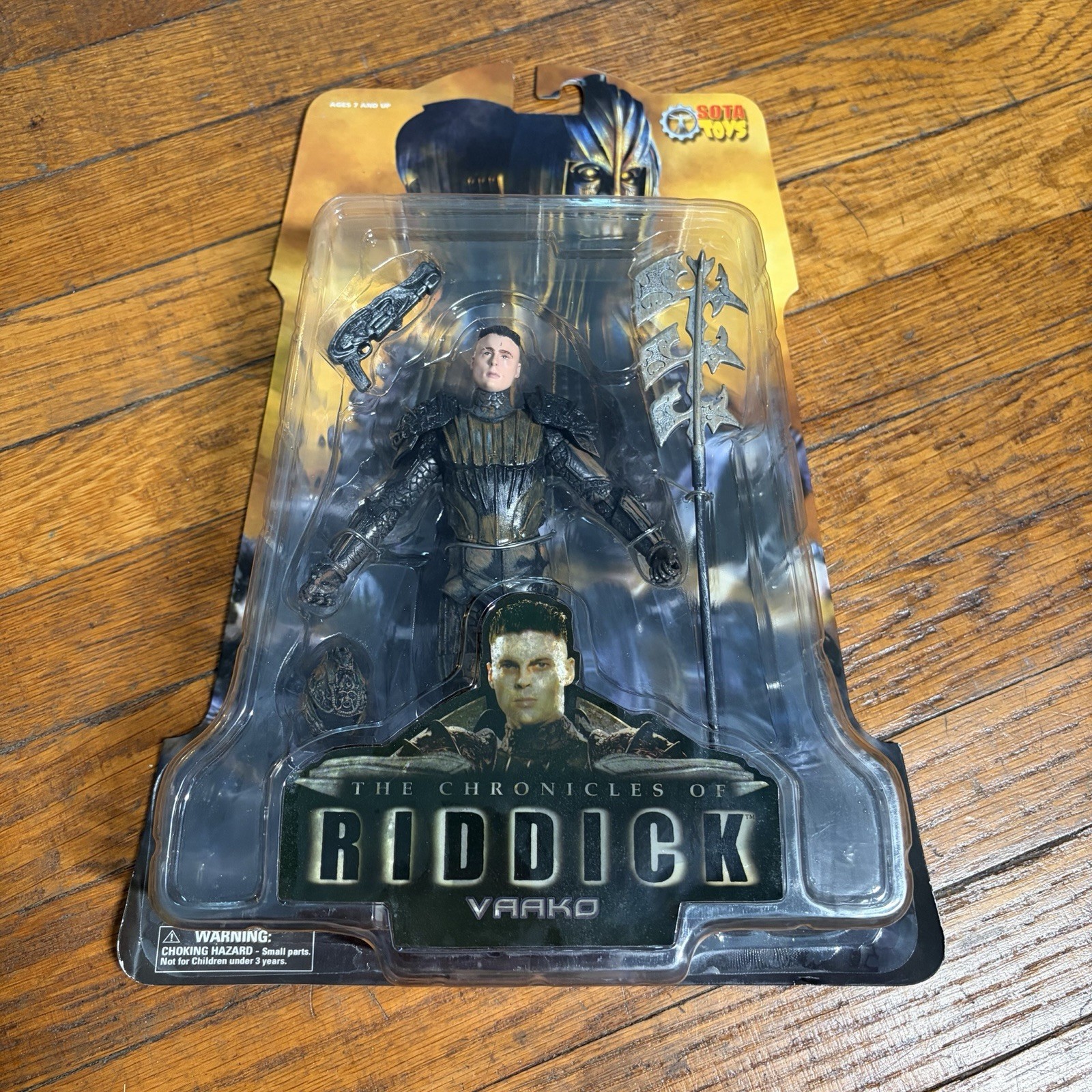 The Chronicles of Riddick Vaako 7&Prime; Action Figure Sota Toys New In Box 2004