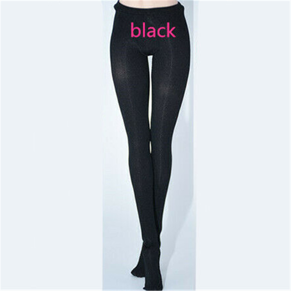 1/6 Scale Black Pantyhose Leggings Stockings Clothes for 12&Prime; Female Body Toys