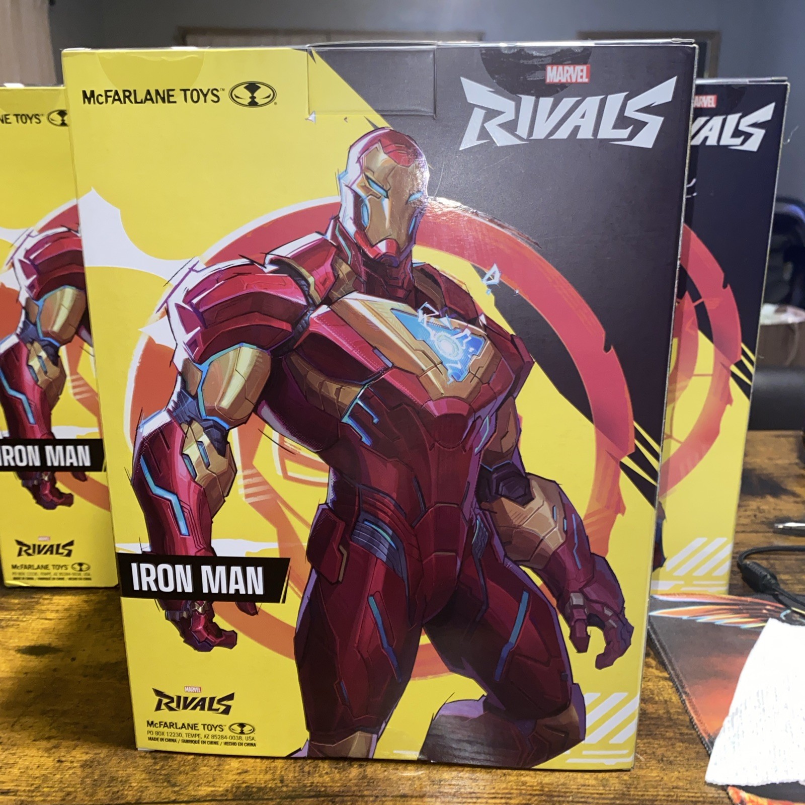 Marvel Rivals Iron Man Platinum Edition Chase Variant McFarlane 1:6 Scale NEW