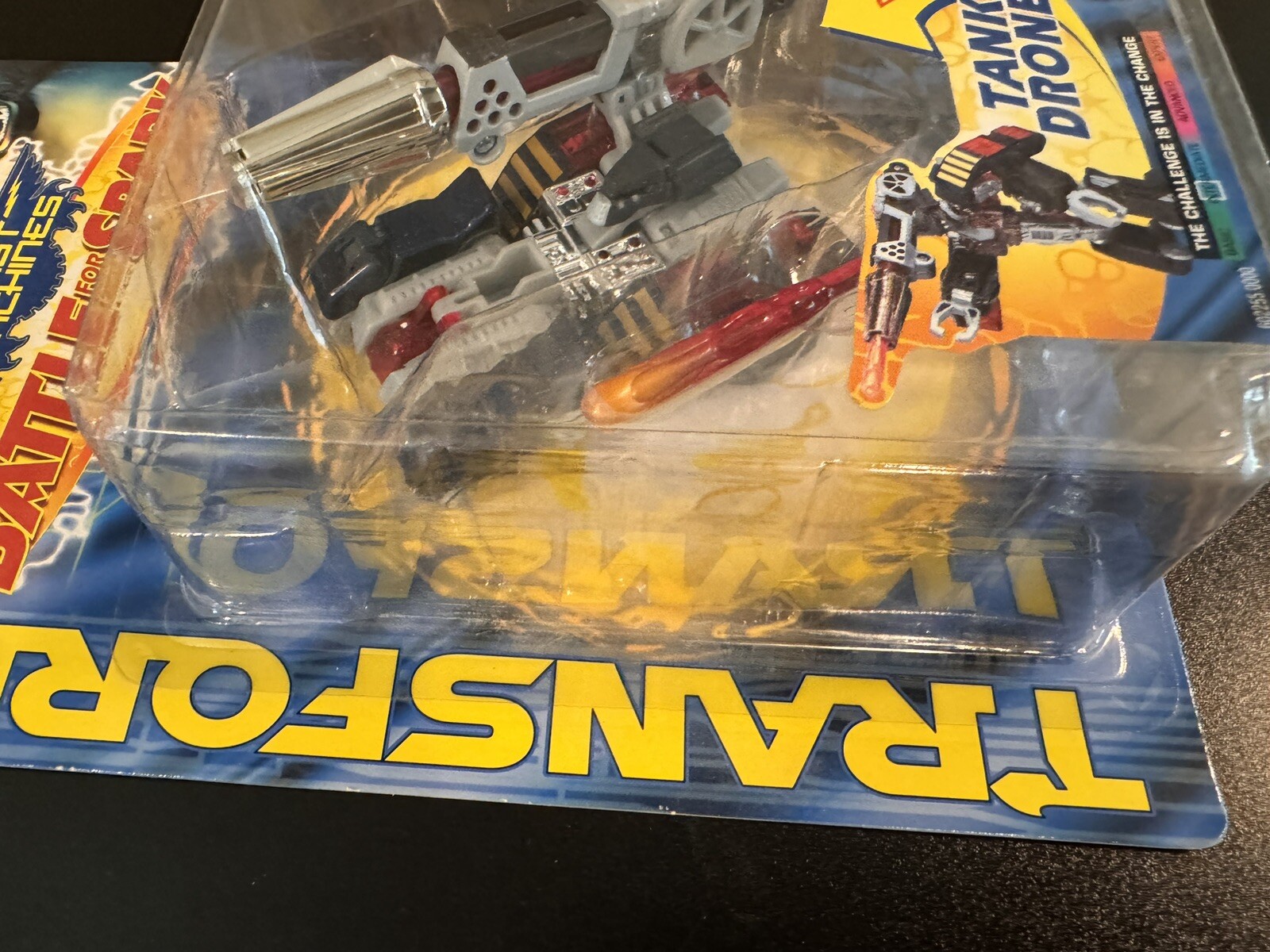 Vintage Transformers Beast Machines Battle for the Spark Vehicon Tank Drone MOC