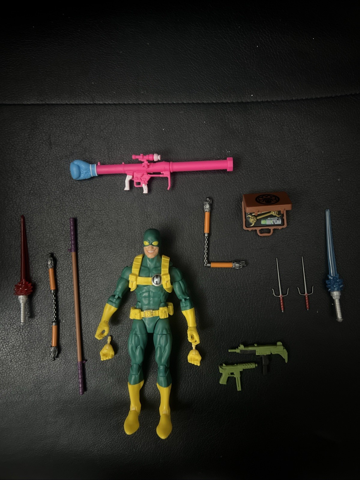 Marvel Legends Hydra Bob SDCC Exclusive Bob Only with Original Box And Accessory