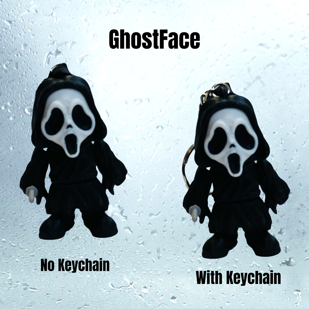 Flexi Horror Toy 3D Printed Articulated Halloween Figures Scary Collectors