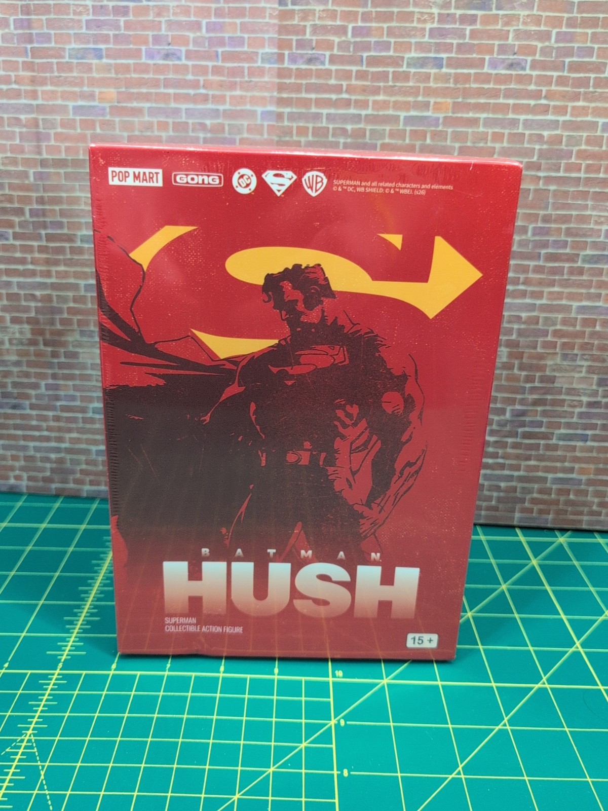 Gong Studios DC Hush Supermam Soft goods 6&Prime; Fig « NEW – US SELLER & I SHIP DAILY »