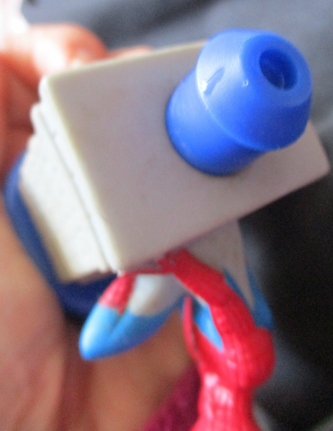 RARE Spiderman Side of Building Marvel 2010 Juice Topper