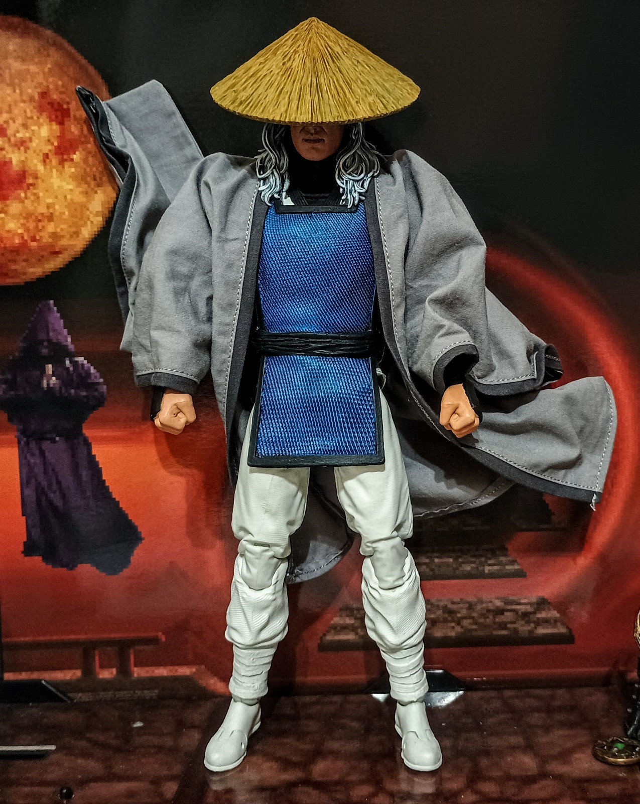 Custom Mcfarlane Mortal Kombat Klassic Raiden 1995 Inspired