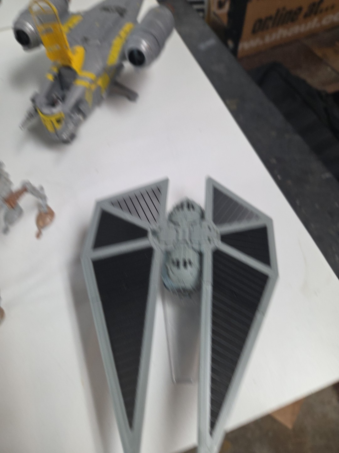 Star Wars Micro Galaxy Squadron Rebels Ghost, Phantom 1 + 2, And Crew Lot