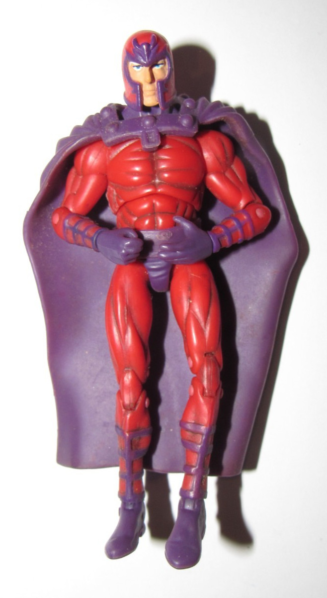 Marvel Universe 3.75 figure Magneto Secret Wars Comic Packs complete excellent