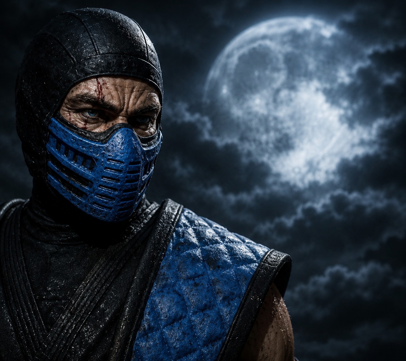 Custom Mcfarlane Mortal Kombat Klassic Kuai Liang Sub-Zero