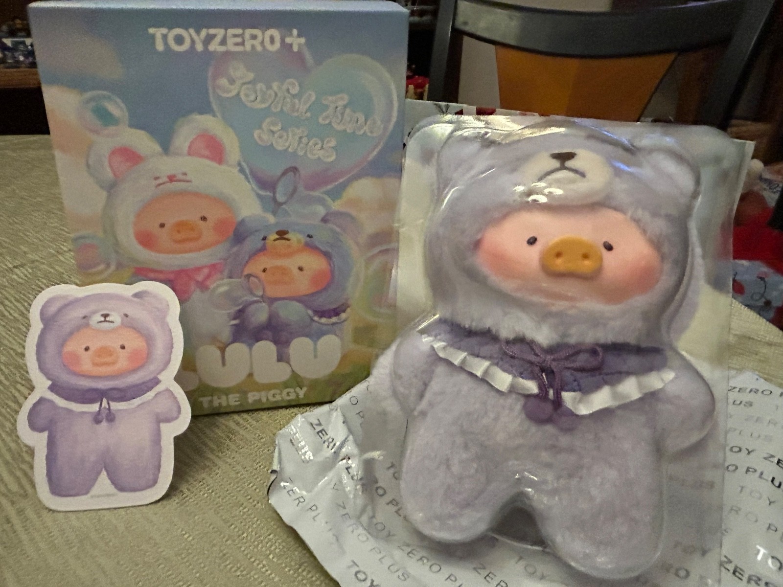 New Toyzero Lulu The Piggy Joyful Time Plush – Romantic Teddy