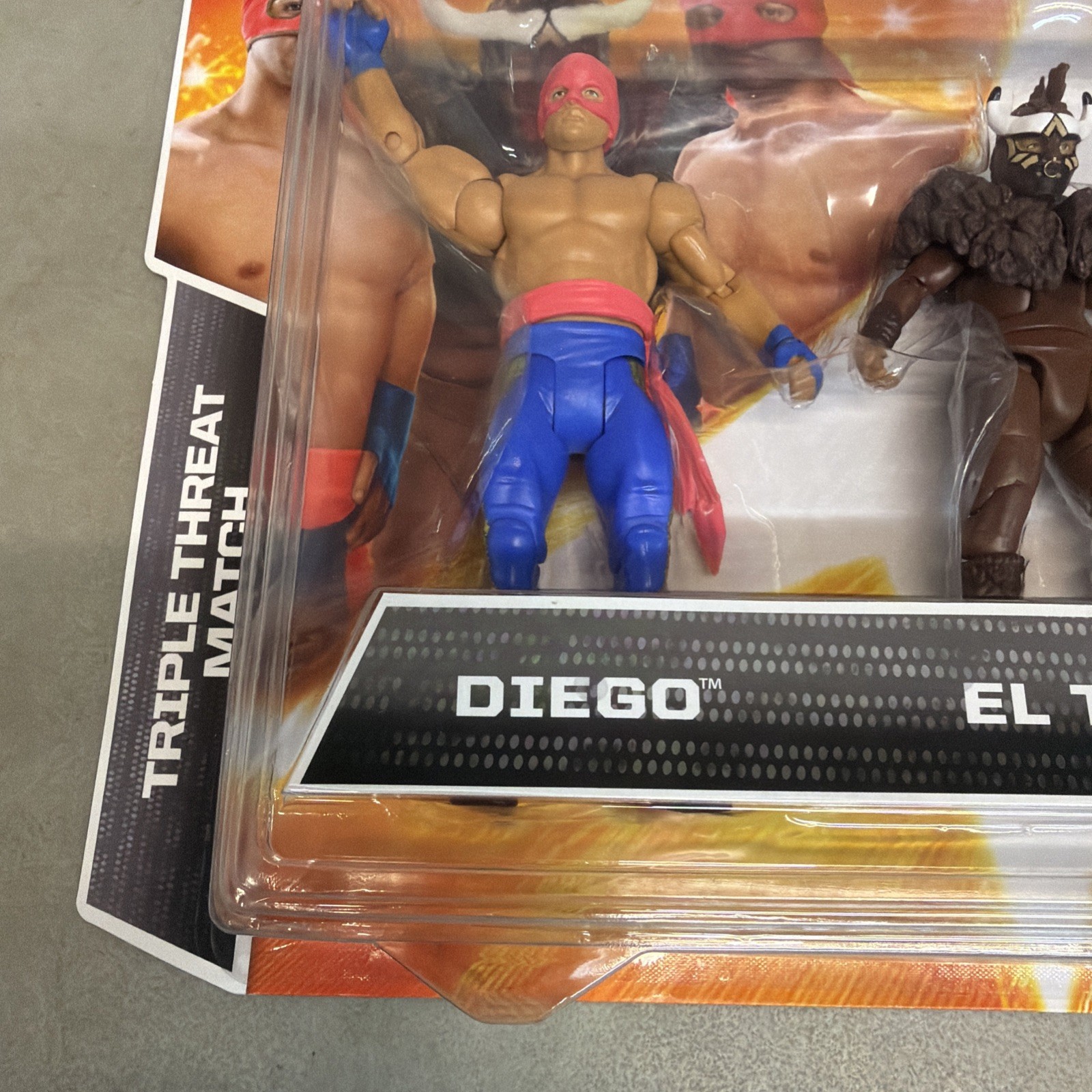 New WWE Triple Threat Match 3 Pack Diego El Torito Fernando K-Mart Exclusive