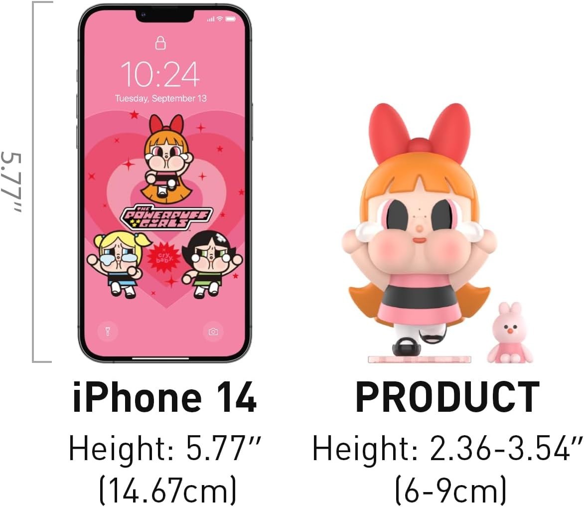 Collectible CRYBABY Powerpuff Girls Blind Box Figures – Ideal Gifts for All Ages