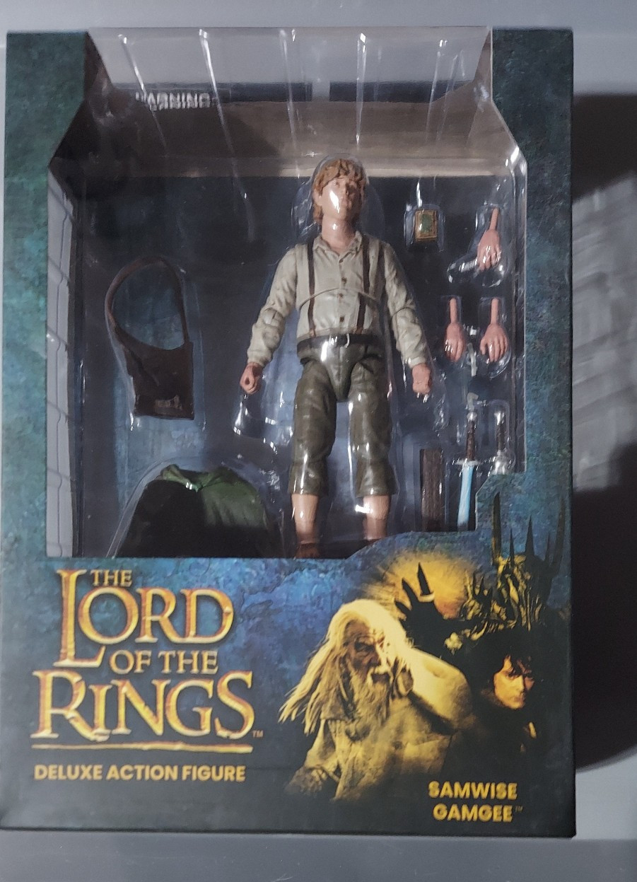 Diamond Select Lord of the Rings Samwise Gamgee Series 6 Deluxe Figure MINT NIB
