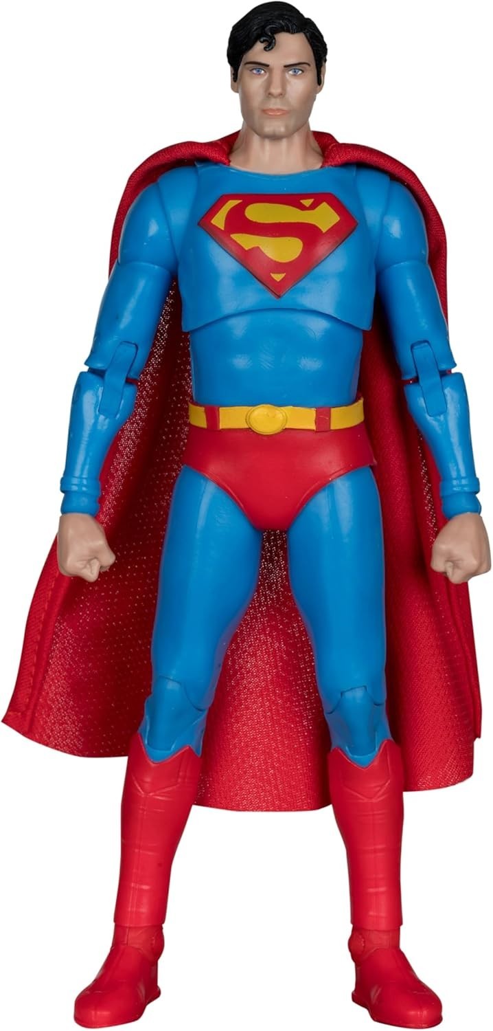 DC Multiverse 7in Superman Figure 1978 – Ultra Articulation, Display Base