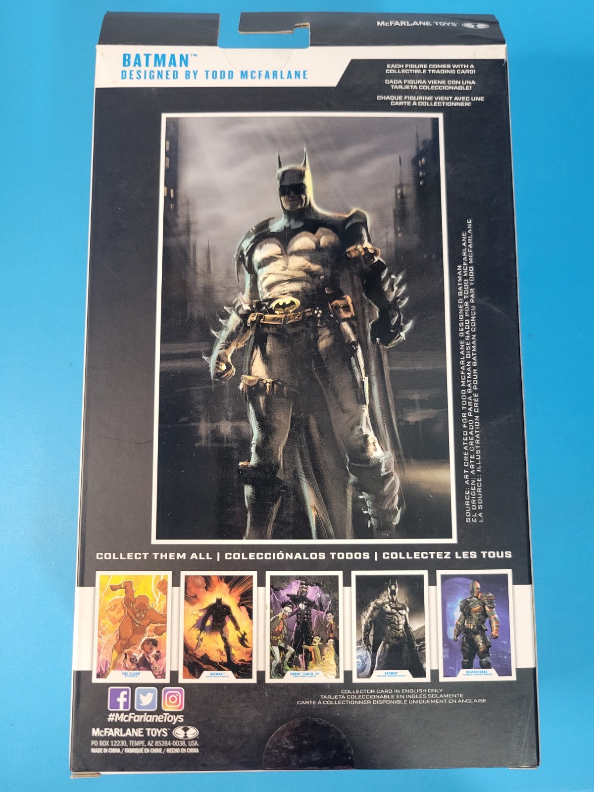 Batman DC Multiverse Designed by Todd McFarlane Gold Label Collection Walmart