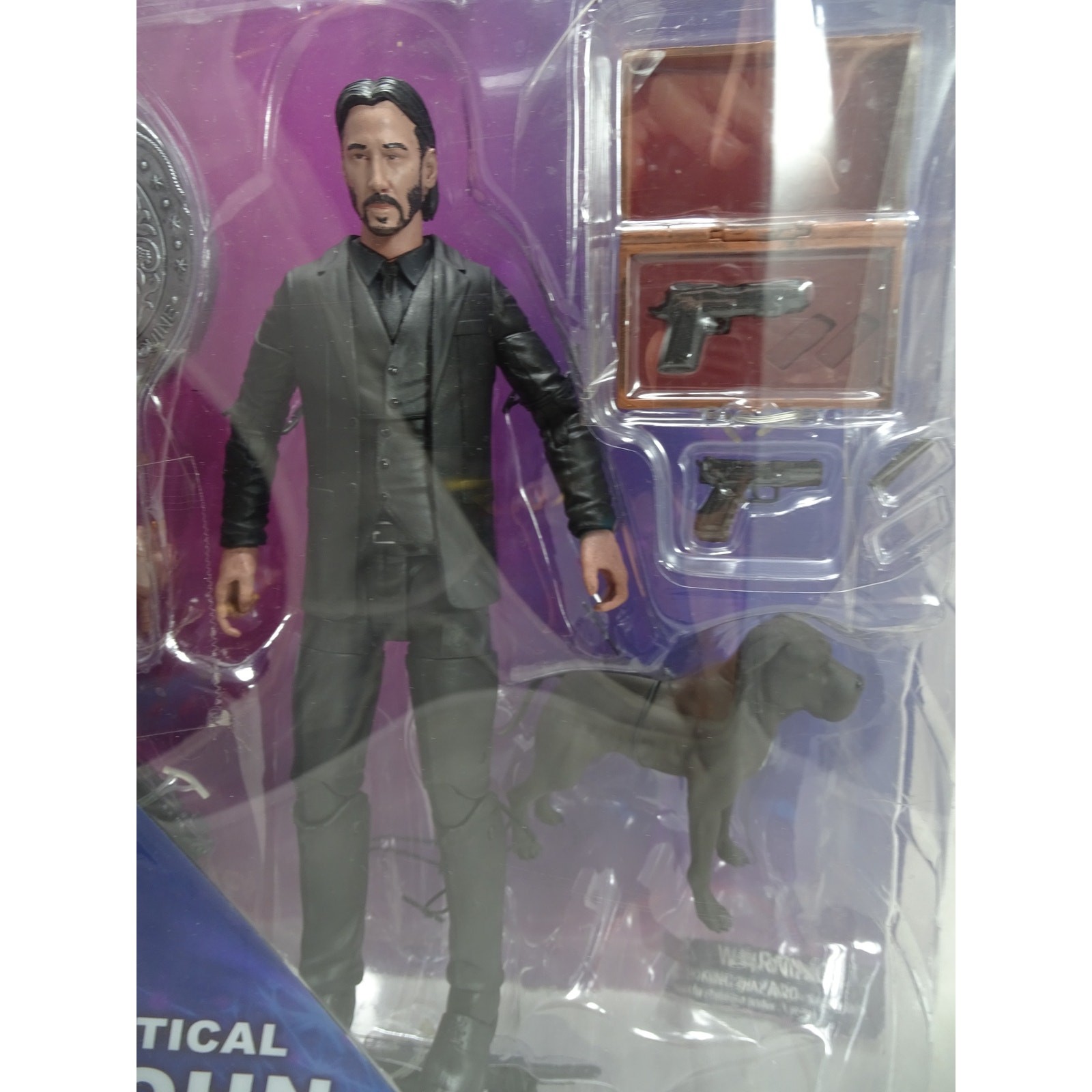 Diamond Select John Wick Chapter 2 Tactical 7&Prime; Action Figure NIP Damaged Box