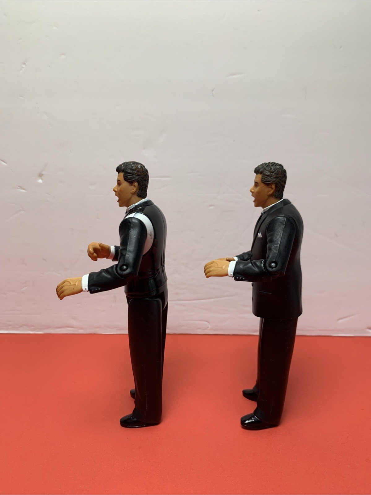 2 1999 Marvel Entertainment Michael Buffer Boxing WWF WWE UFC Announcer Figures