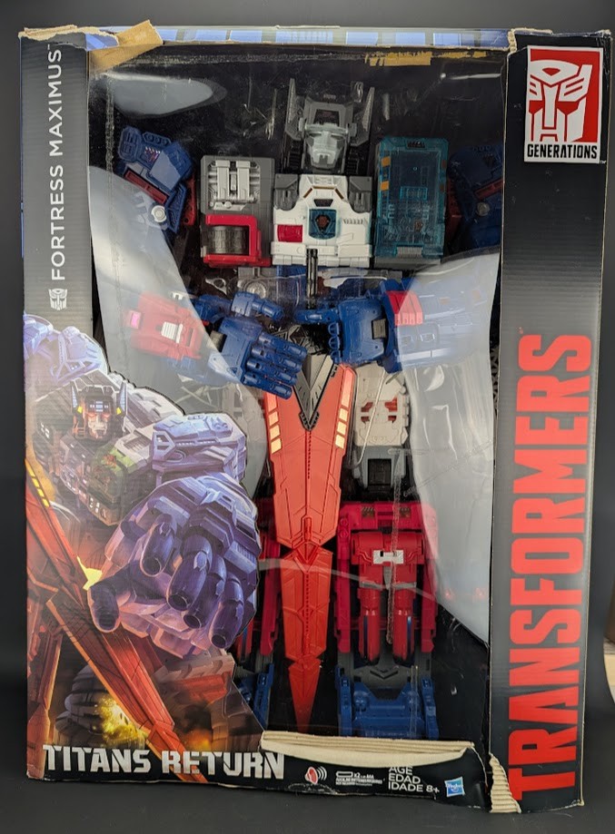 Transformers SDCC Titans Return Fortress Maximus complete Hasbro 2016