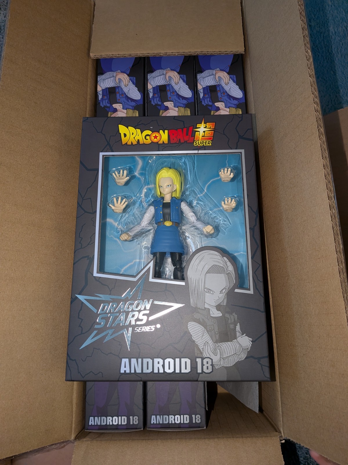 Bandai Namco Dragon Ball Super Dragon Stars Android 18 Action Figure Plastic