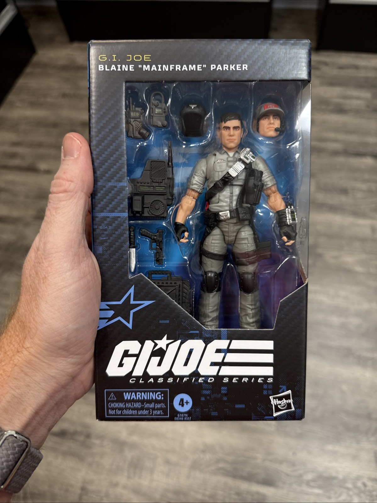 G.I. Joe Classified Series #178 Blaine “Mainframe” Parker Action Fig Hasbro NEW!