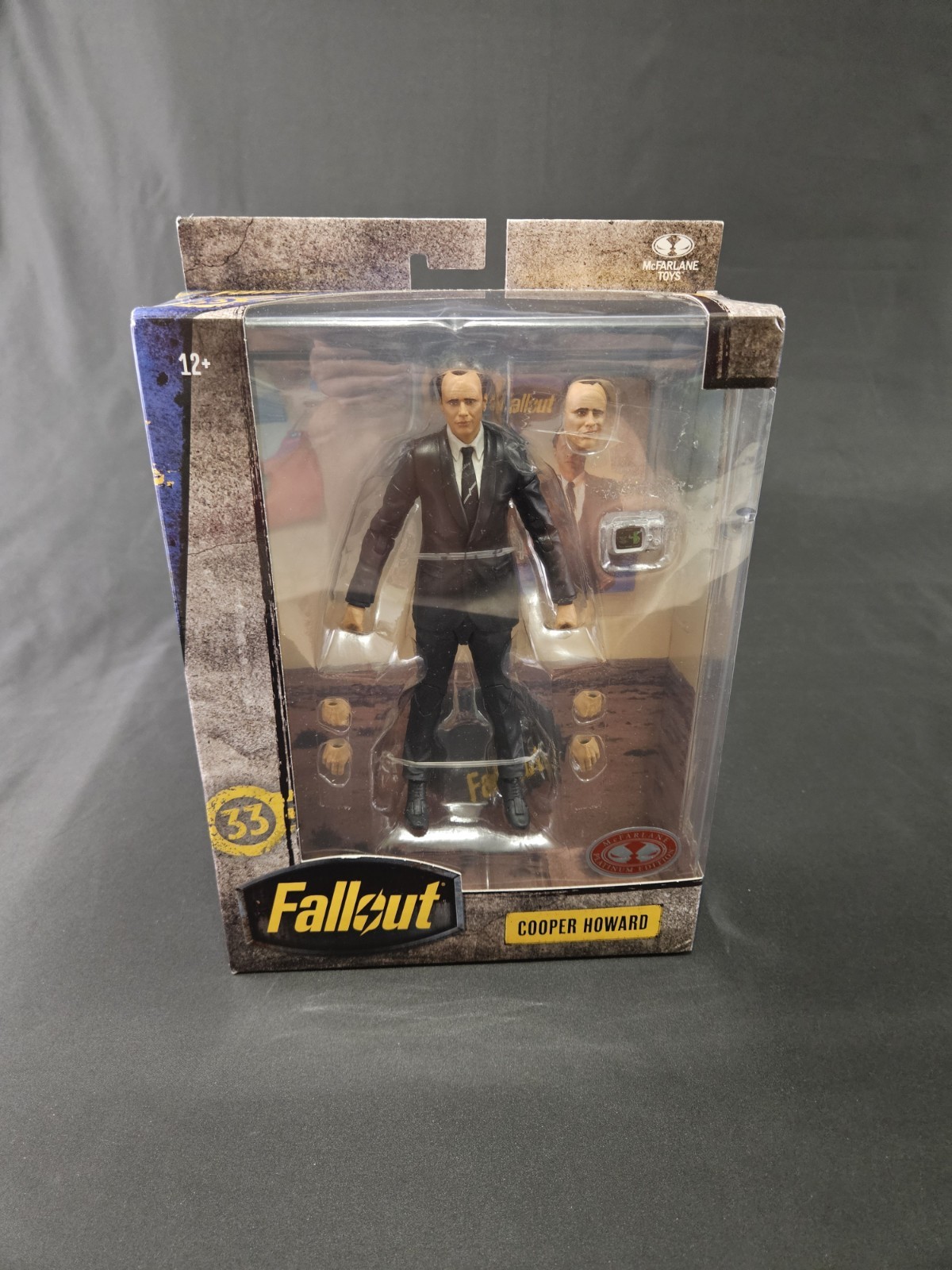 Fallout Season 2 7 Inch Action Figure Deluxe – Cooper Howard Red Platinum Sealed