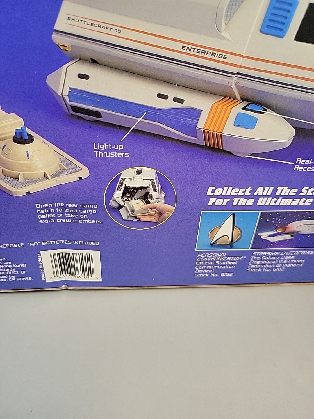 Star Trek The Next Generation Shuttlecraft Goddard 1992 Playmates