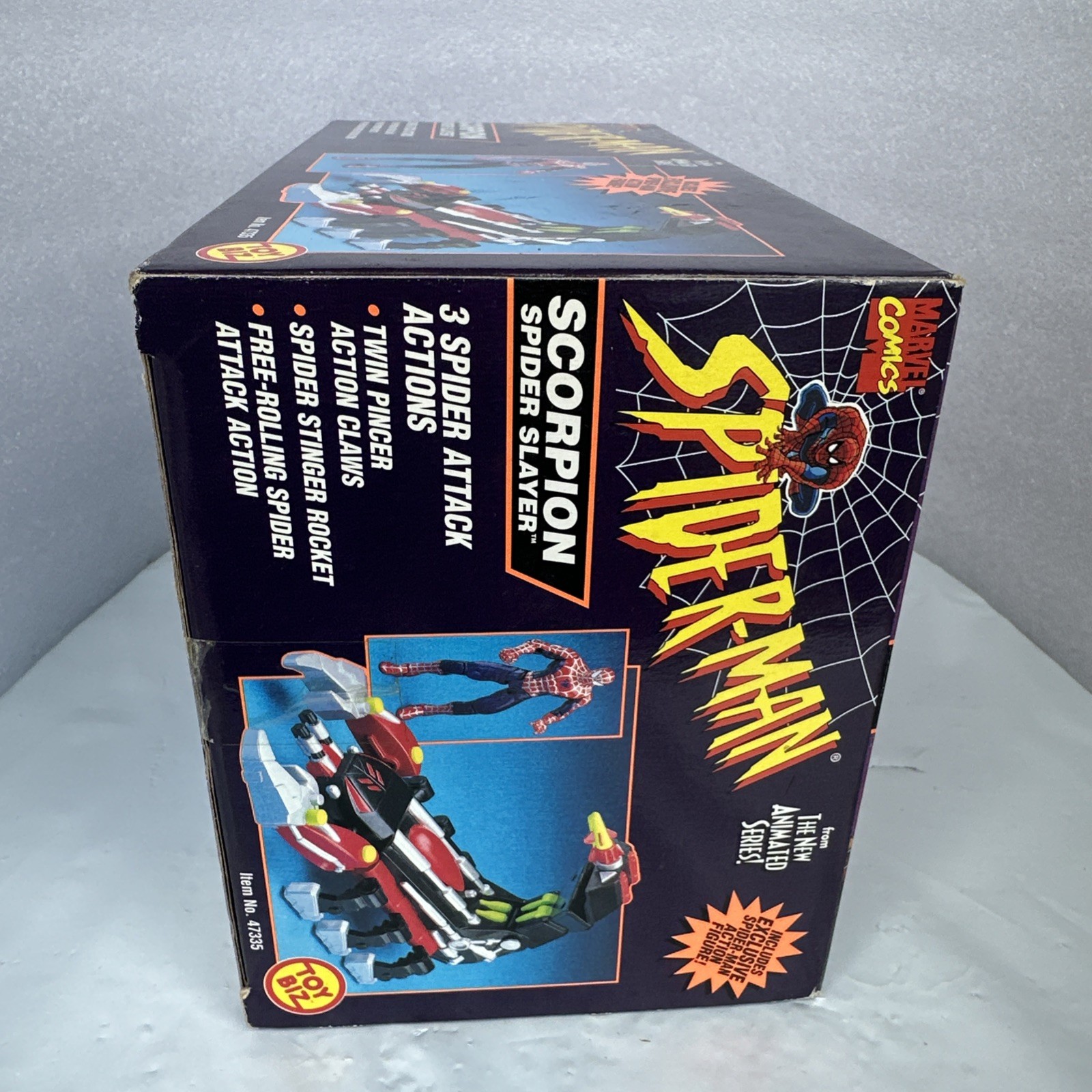 Spiderman Animated Series Scorpion Spider Slayer With Exclusive Spiderman Figure