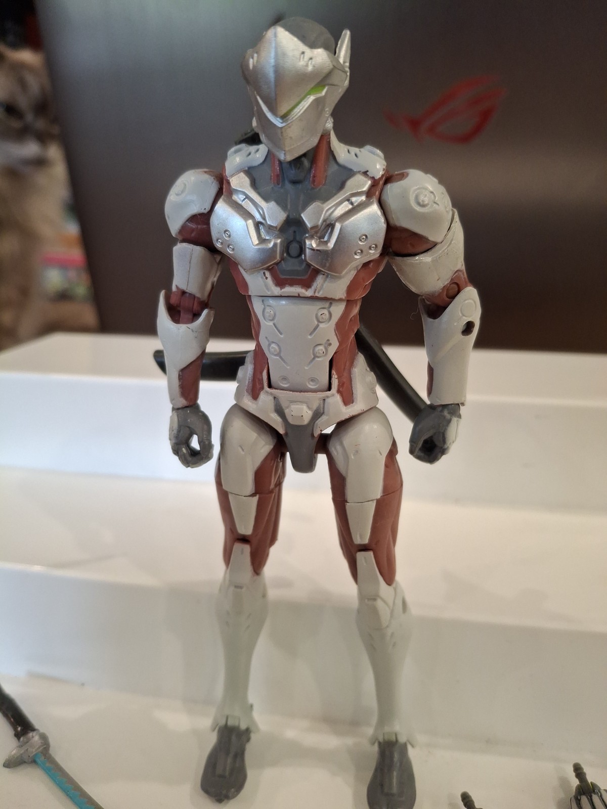 Genji Overwatch Ultimates Hasbro Action Figure With Accessories Sword Katana toy