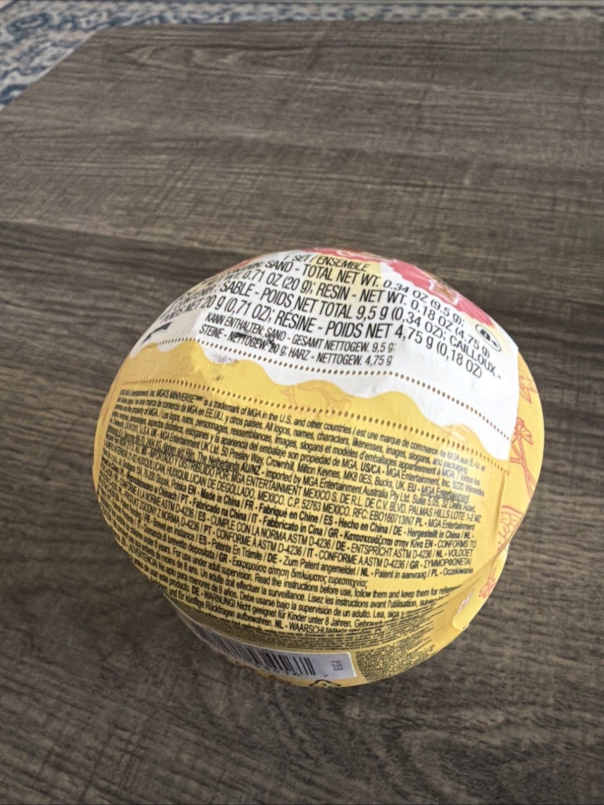 One Sealed MGA Mini Verse Make It Mini Lifestyle Home Series 1 Blind Ball