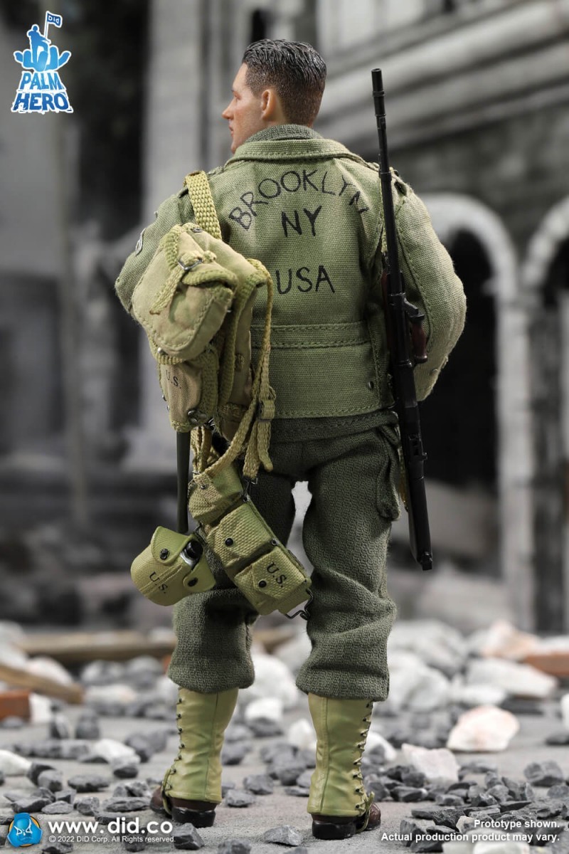 DID WWII US 2nd Ranger Battalion Private First Class Reiben 1/12 Action Figure