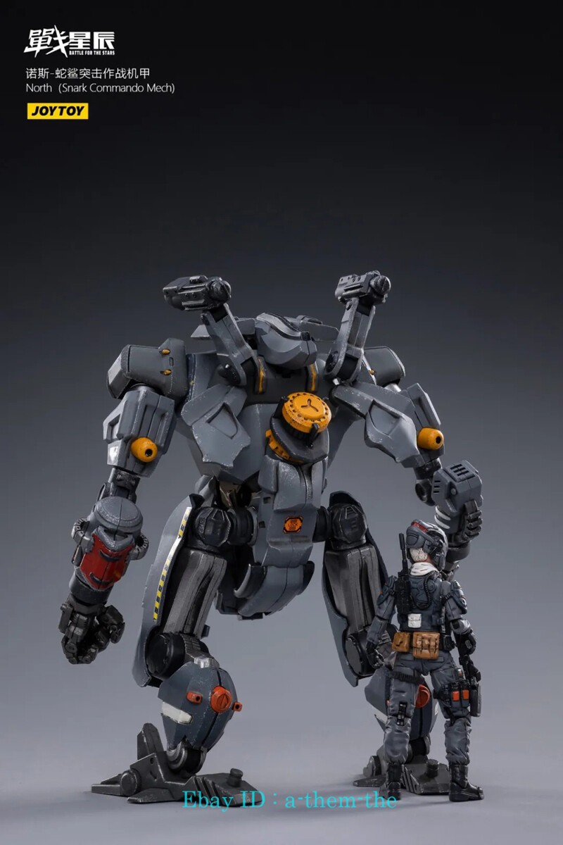 JOYTOY 1/18 North (Snark Commando Mech) Toys Soldier AND Large Mecha Figure Gift