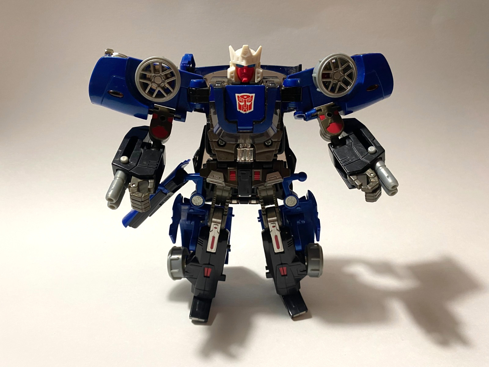 Transformers 2006 Alternators Chevrolet Corvette Z06 Tracks Figure Incomplete