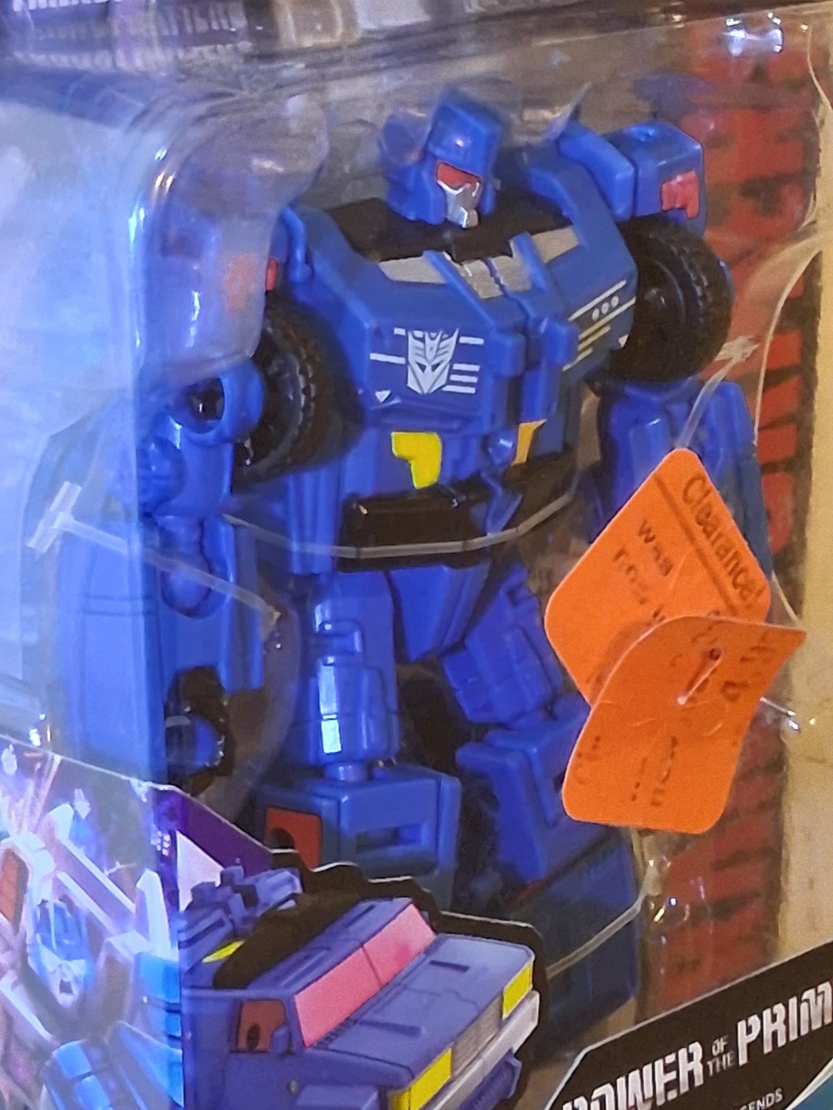 Transfomers POTP ROADTRAP MOSC ALCEMIST CARD Creased Backer SEE DESCRIPTION