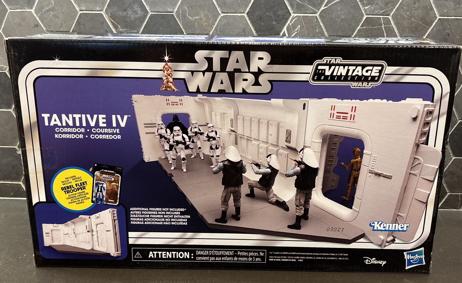🔥 STAR WARS VINTAGE COLLECTION: TANTIVE IV CORRIDOR with Ex REBEL FLEET TROOPER