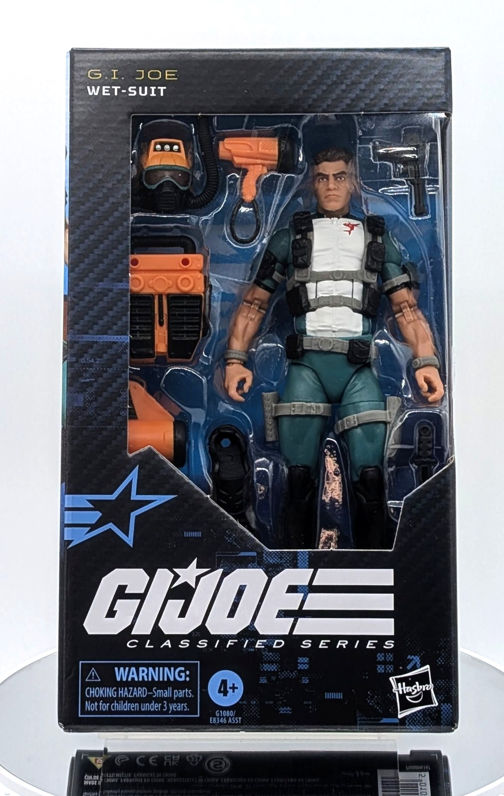 Hasbro G.I. Joe Classified Series G.I. Joe Diver #179 WET-SUIT 6&Prime; Figure!