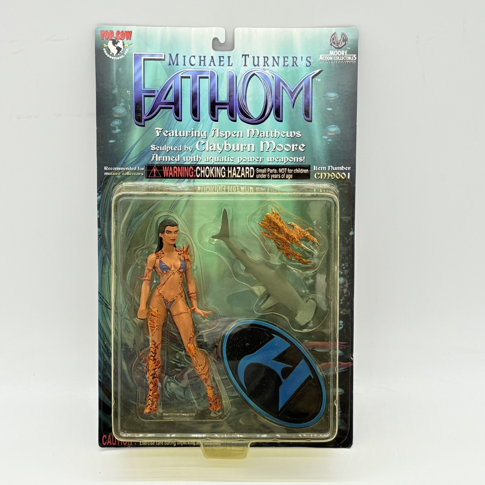 Michael Turner&rsquo;s FATHOM Aspen Matthews 6&Prime; Action Figure Clayburn Moore 1999 New