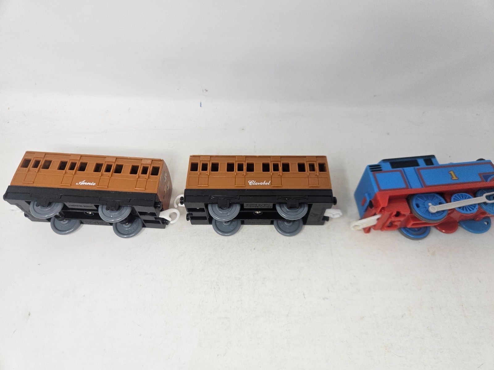 Thomas & Friends Trackmaster Thomas Annie Clarabel Mattel Tank Engine GUC