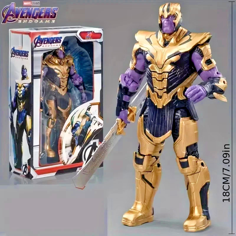 New Thanos Marvel Avengers Legends Comic Heroes Action Figure 7&Prime; Kids Toys Gifts