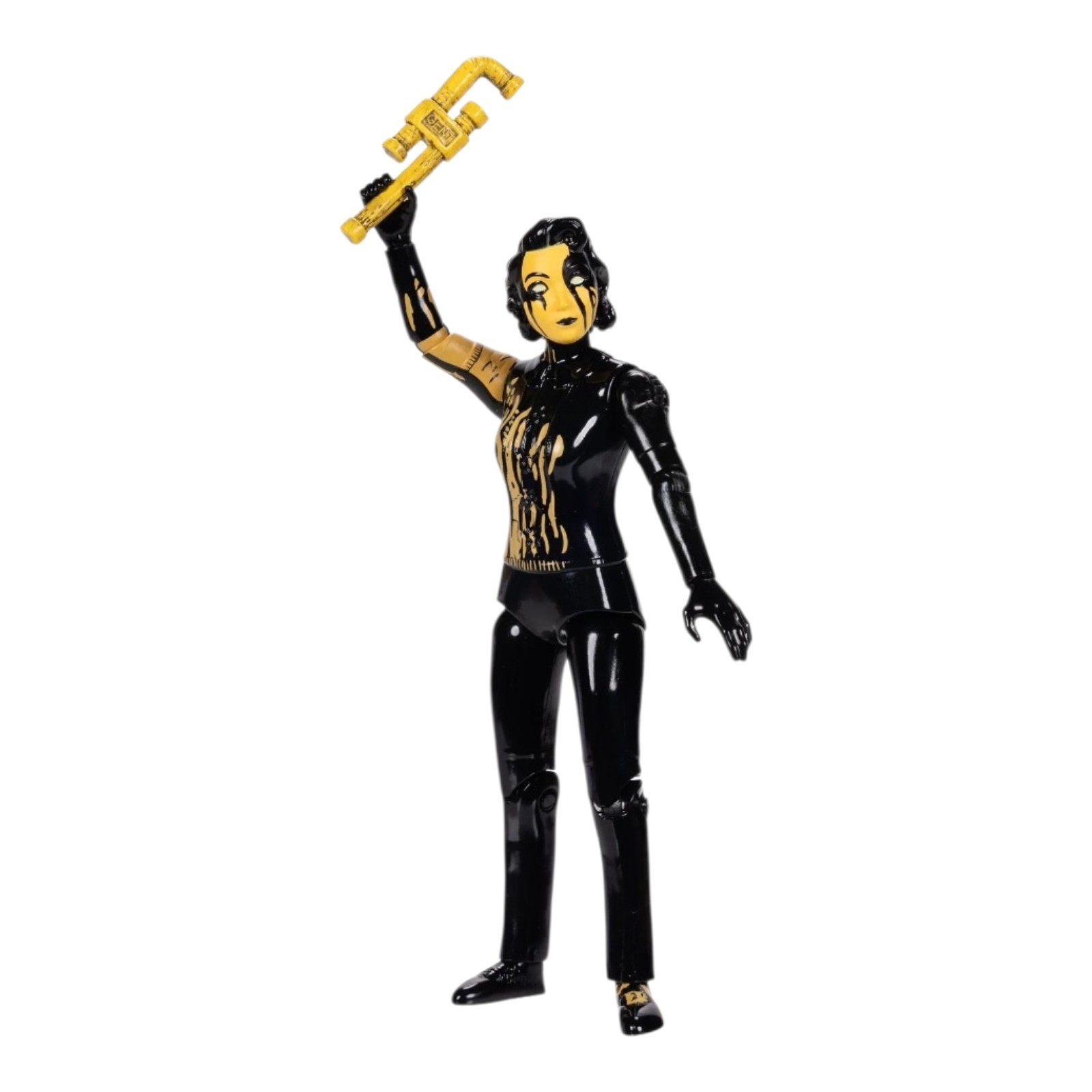 Bendy & The Ink Machine 5&Prime; Audrey Figure with Pipe Wrench Black Ages 14+