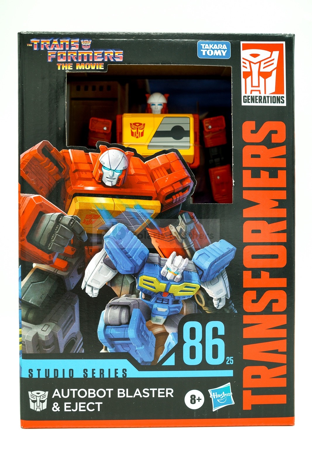 Transformers Studio Series 86 Autobot Blaster & Eject Action Figure – In Stock!