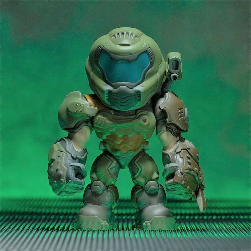 Doom Eternal Doomguy Marine Slayer Figure Statue Vinyl Collectible Figurine 6.3&Prime;