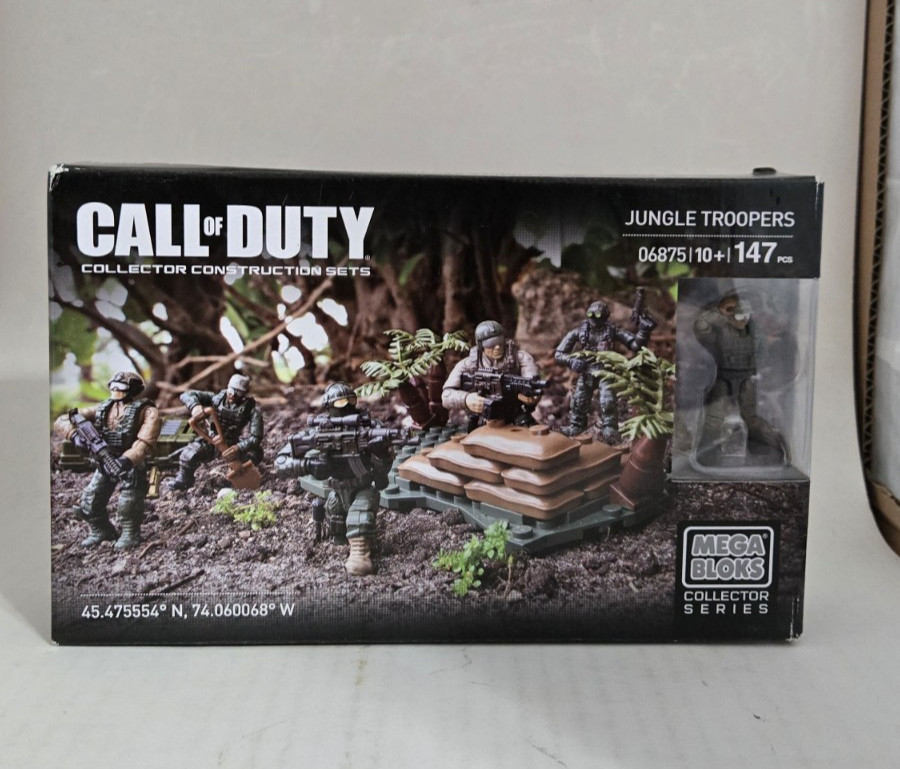 Mega Bloks Call of Duty – Jungle Troopers 06875 Collector Set Sealed
