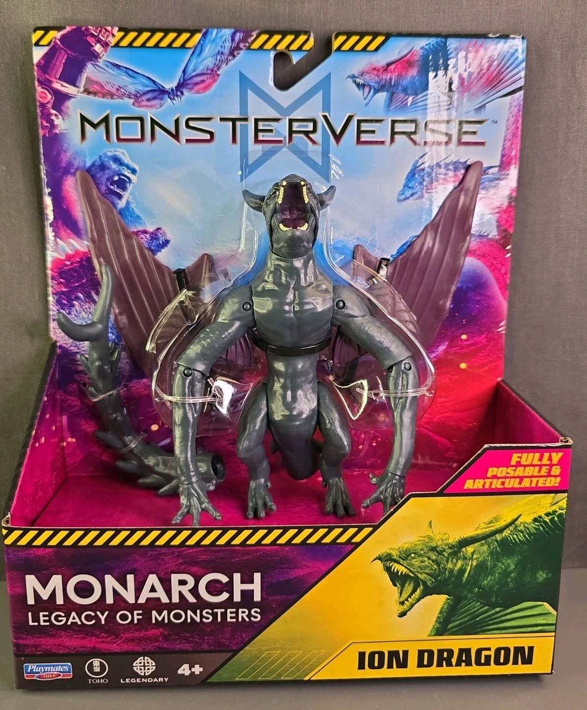 MonsterVerse Monarch Legacy of Monsters ION DRAGON 6&Prime; Figure NEW IMPERECT